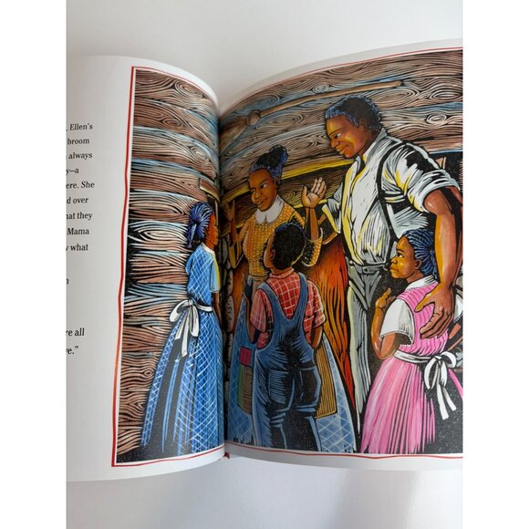 Ellen’s Broom by Kelly Starling Lyons Hardcover Childrens Book Signed/Dedicated - Picture 10 of 12